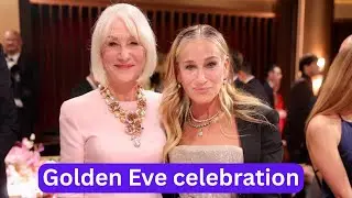 Sarah Jessica Parker SHINES at Golden Globes Wins Carol Burnett Award