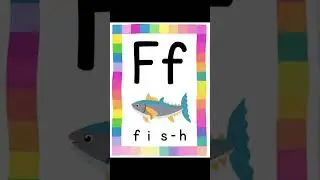 #alphabet  #letter #animationart  #learning #lettersoundssongforkids #letters #fish