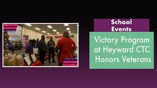 School Events: Victory Program at Heyward CTC Honors Veterans