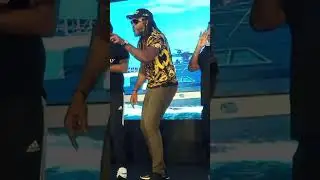 West Indies CRICKETER turned SINGER & DANCER CHRIS GAYLE Dancing on his Song OH FATIMA