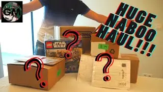 LEGO MEGA HAUL FOR OUR HUGE NABOO PROJECT!! (Bricklink orders + Lego Star Wars sets)