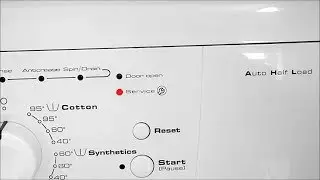 HOW TO FIX WHIRLPOOL WASHING MACHINE SERVICE ERROR LIGHTS - CLEAN FILTER PUMP