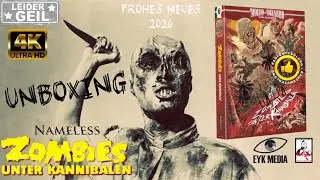 Zombies unter Kannibalen - 4K Mediabook Cover D - MOLTO BIZARRO #6 - Unboxing - NAMELESS & EYK MEDIA