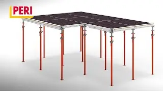 PRODUTO | PERI ALPHADECK: Sistema de cofragem de laje com pain&eacute;is de grande &aacute;rea (PT)