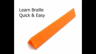 Learn Braille quick & easy today!