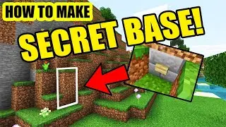 Как сделать секретную дверь базы с кнопками в Minecraft (ЛЕГКО) 1.18.1.19