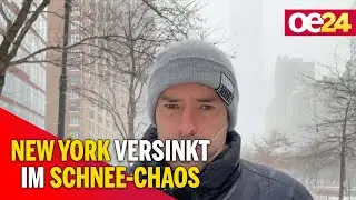 USA: New York versinkt im Schnee-Chaos