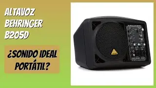 RESEÑA (2025) : Altavoz Behringer B205D. DETALLES ESENZIALES