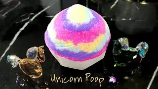 Lush Thailand : Unicorn Poop 🦄 Bath Bomb | Demo