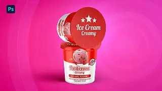 تصميم غلاف علبة الآيس كريم | ice cream packaging design