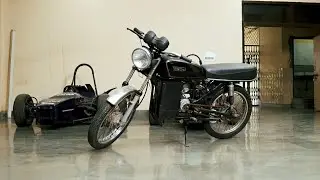 HMRITM | Yamaha rx100 electric bike conversion at Hmritm #yamaharx100#electricbike
