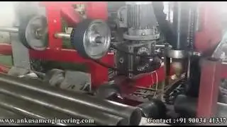 Automatic pipe cutting machine with Plasma - Ankusam engineering