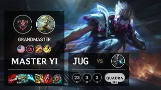 Master Yi Jungle vs Ekko - NA Grandmaster Patch 11.17