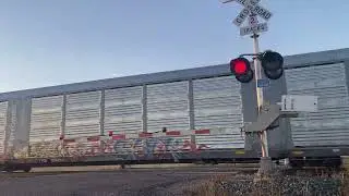 Union Pacific Palmer Ave Railroad Crossing. Bennett, Colorado