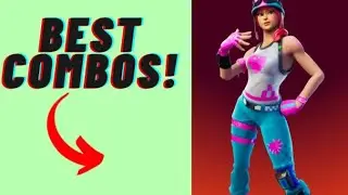 BEST COMBOS FOR BULLSEYE SKIN (PIXEL HEART EDIT STYLE!) -fortnite battle royale