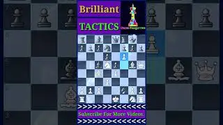 Vienna Gambit Accepted Lines. Brilliant Chess Trick. #chess #chessdangerous
