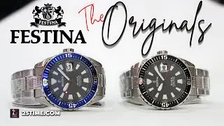 FESTINA The Originals Diver Quartz Blue & Black