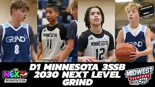 Prep Hoops Next D1 Minnesota 3SSB 2030 vs Next Level Grind at Midwest Showdown 2025