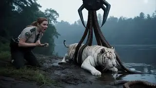 rescue animal : Park Rangers Conduct Daring White Tiger Rescue Mission