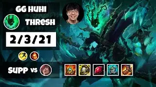 Thresh vs Sett GG huhi SUPPORT (2/3/21) - v11.6