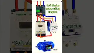 Soft Starter power connection diagram
