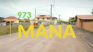973 MANA ( GUYANE FRANCAISE ) une petite balade 😀