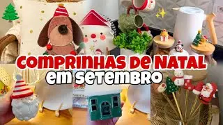 PRIMEIRAS COMPRINHAS DE NATAL 2025 |  NA CAMICADO e SHOPEE 🎄🎁