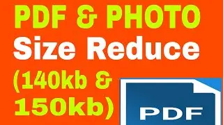 Photo to PDF file (140KB & 250KB) png, jpeg Format 