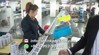 Paint Pens Markers Shrink Wrapping Process | Office Stationery Shrink Packaging