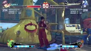 Ultra Street Fighter IV battle: Guy (badassninja14) vs Decapre (UltimateBiospark)