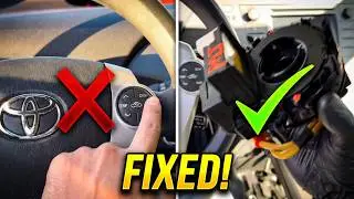 DIY | Clock Spring Replacement | 2010–2015 Toyota Prius | Fix Steering Wheel Button Issues