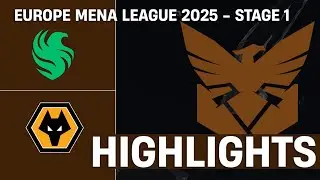 [HIGHLIGHTS] Falcons vs Wolves | Europe MENA League 2025 - Stage 1