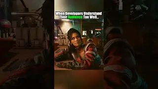 Cyberpunk 2077 &mdash; Разработчики слишком хорошо понимают свою аудиторию... #шорты
