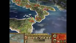 LIVE let&acute;s play 1# Europa Barbarorum 1.33 with Roman Republic full campaign gameplay