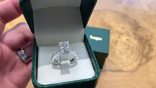 2 carat Radiant Diamond Ring - Custom Jewelry Feature of the Month