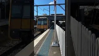 T21 and T78 departing Hornsby platform 3 for a service to Central via Strathfield