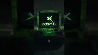 original xbox startup screen on a prison TV #xbox #shorts