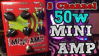 2 Channel, 50 watt MINI AMP by Baroni Labs - CUSTOM 50