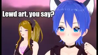 Meet a fellow streamer that also makes spicy art!