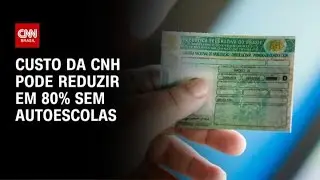 Proposta do governo sobre autoescolas reduz custo da CNH em 80% | CNN PRIME TIME