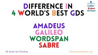 Best Air Ticketing Software | What is GDS | IATA Recommended Air Ticketing App | Amadeus Vs Galileo