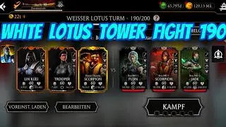Mk mobile white lotus tower boss fight 190