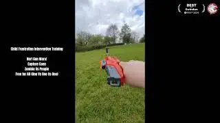 Nerf Gun Wars! Capture Cone, Zombie Vs People, Free for All (One Vs One Vs One)