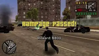GTA Liberty City Stories PSP 100% walkthrough All Rampages
