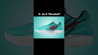 Top ten Ja 2 colorways #shorts #nike #sneakers #shoes #basketball #jamorant
