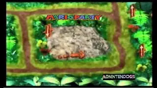 Nintendo 64 Control Deck To Mario Party Game Pak With Casually Going Fun Voice Announcer Commentary.