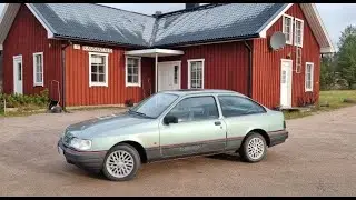 Koeajo legendaarinen käytetty Ford Sierra - 