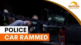 Two arrested after ramming police car in Dandenong | Sunrise