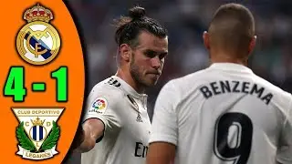Real Madrid vs Leganes 4-1 Skr&oacute;t Meczu 01/09/2018