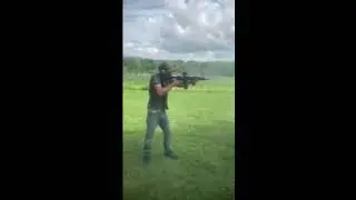 11inch  on m16 lower